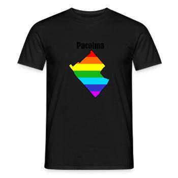 Pacoima - T-shirt homme - noir - Devant - AI Model Male 178 light (178cm)