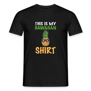 Ananas - Männer T-Shirt - Schwarz - Vorne - AI Model Male 178 light (178cm)