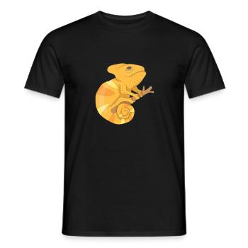 Caméléon - T-shirt homme - noir - Devant - AI Model Male 178 light (178cm)