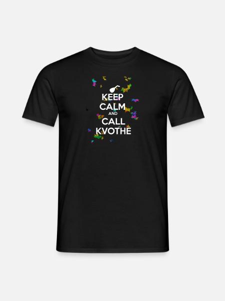 CALL KVOTHE - Men's T-Shirt - black