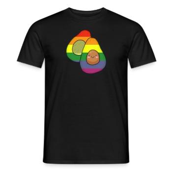 Pride Avocat LGBTQ Cadeau - T-shirt homme - noir - Devant - AI Model Male 178 light (178cm)
