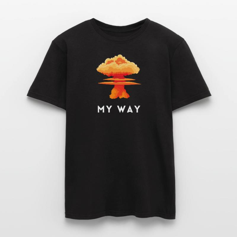 stubborn adamant implacable explosive pigheaded Men’s T-shirt