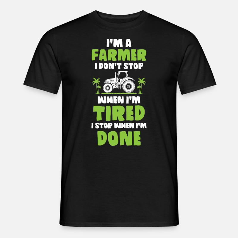 Farrner - Männer T-Shirt - Schwarz