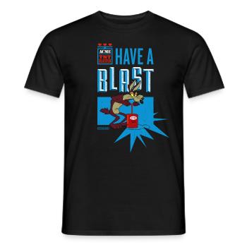 Looney Tunes ACME Company - Men's T-Shirt - black - Front - AI Model Male 178 light (178cm)