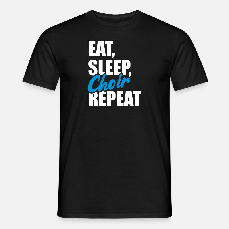 Chor - Männer T-Shirt - Schwarz