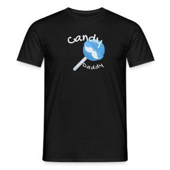 J’aime papa - T-shirt homme - noir - Devant - AI Model Male 178 light (178cm)