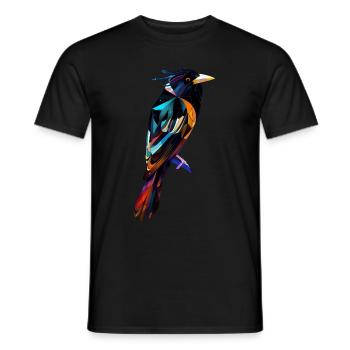 Pie - T-shirt homme - noir - Devant - AI Model Male 178 light (178cm)