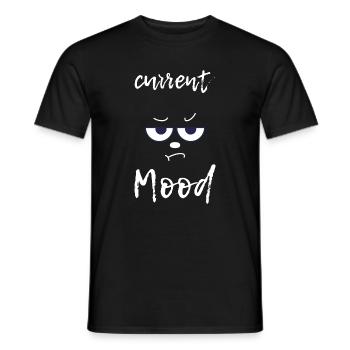 Current Mood funny - Männer T-Shirt - Schwarz - Vorne - AI Model Male 178 light (178cm)