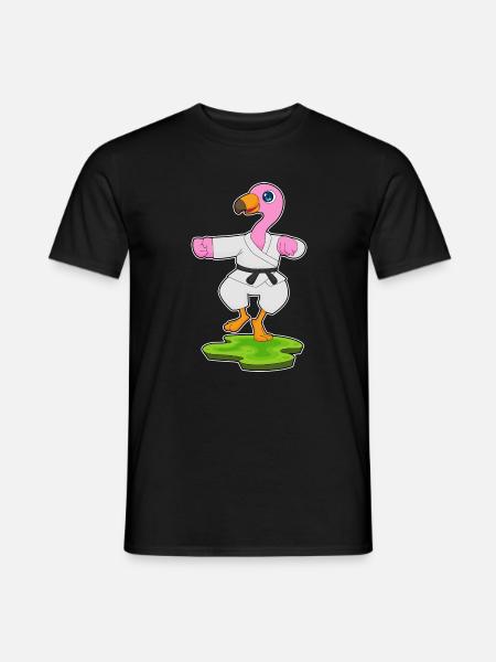 Flamingo Karate Martial Arts - Men's T-Shirt - black