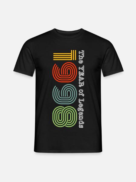Millésime 1998 - T-shirt homme - noir