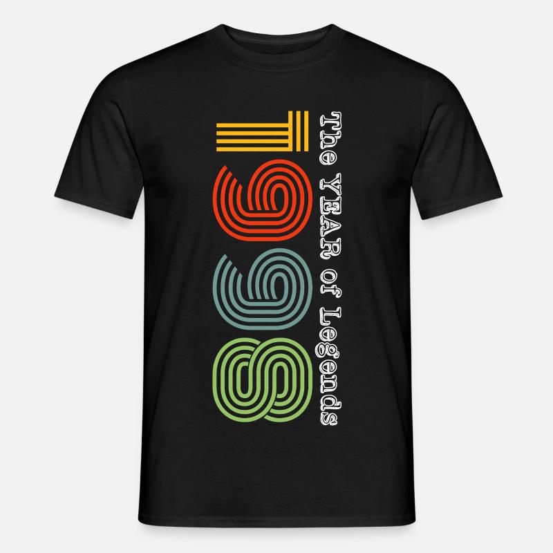 1998 Rocznik - T-shirt męski - czarny