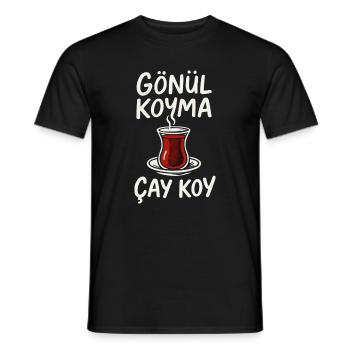 Gönül Koyma Cay Koy Türkisch Türkei - Männer T-Shirt - Schwarz - Vorne - AI Model Male 178 light (178cm)