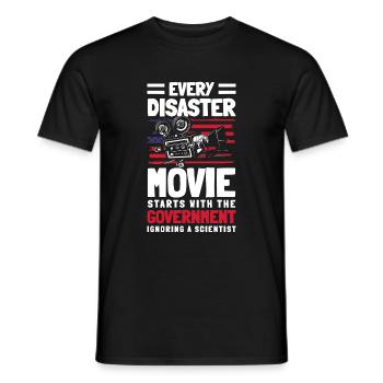 Film Film Citations Réalisateur Spectateurs - T-shirt homme - noir - Devant - AI Model Male 178 light (178cm)