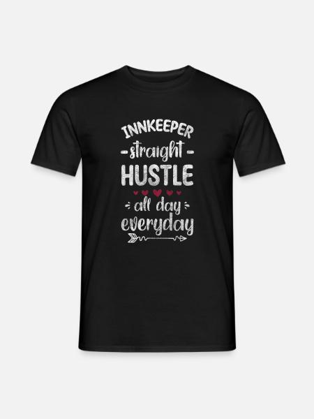 Host Celebration Bar Wine - Men's T-Shirt - black