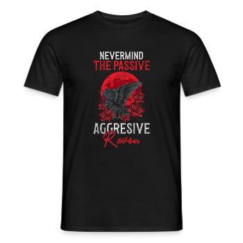 Épique du corbeau - T-shirt homme - noir - Devant - AI Model Male 178 light (178cm)