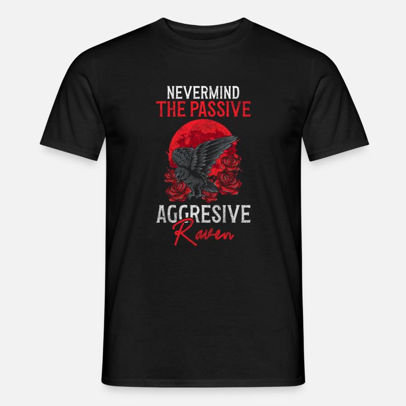 Krähe Episch - Männer T-Shirt - Schwarz