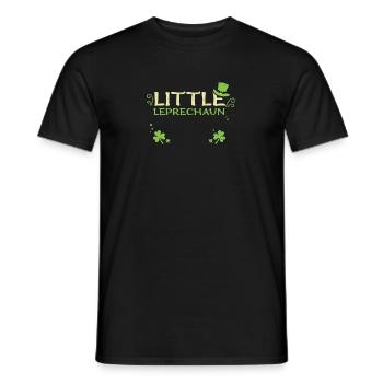 Little Leprechaun - Männer T-Shirt - Schwarz - Vorne - AI Model Male 178 light (178cm)