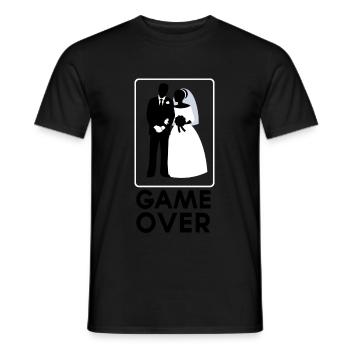 Hochzeit Ehe Trauung Liebe Treue Geschenkidee - Männer T-Shirt - Schwarz - Vorne - AI Model Male 178 light (178cm)
