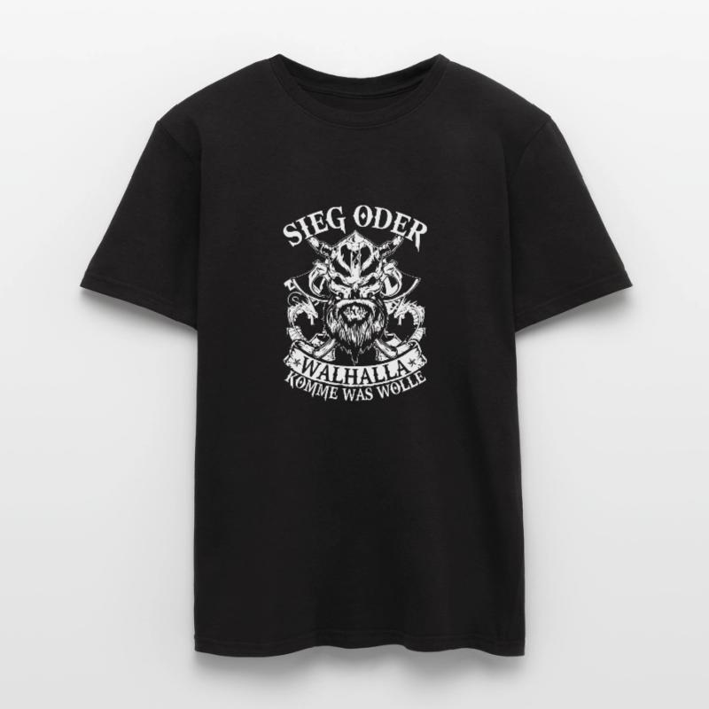 Sieg oder Walhalla Männer T-Shirt
