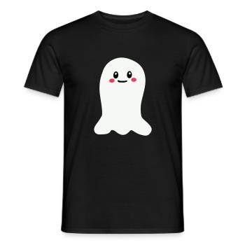 Ghost - Men's T-Shirt - black - Front - AI Model Male 178 light (178cm)