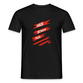 Mental Getaway Classic Literature Geek Statement - Men's T-Shirt - black - Front - AI Model Male 178 light (178cm)