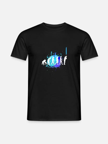 Evolution Maler – Meister des Handwerks - Männer T-Shirt - Schwarz