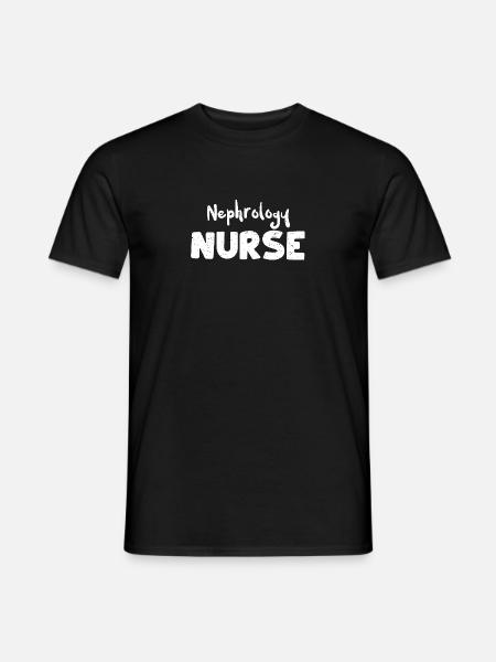 Nephrology Nurse - Nurse - Men's T-Shirt - black