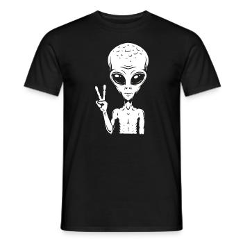 étranger - T-shirt homme - noir - Devant - AI Model Male 178 light (178cm)