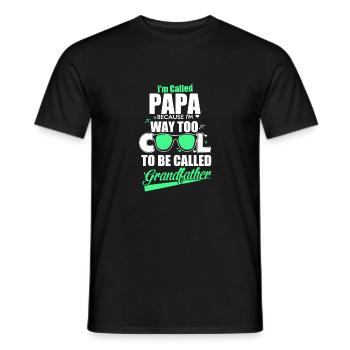 I'm called dad - Men's T-Shirt - black - Front - AI Model Male 178 light (178cm)