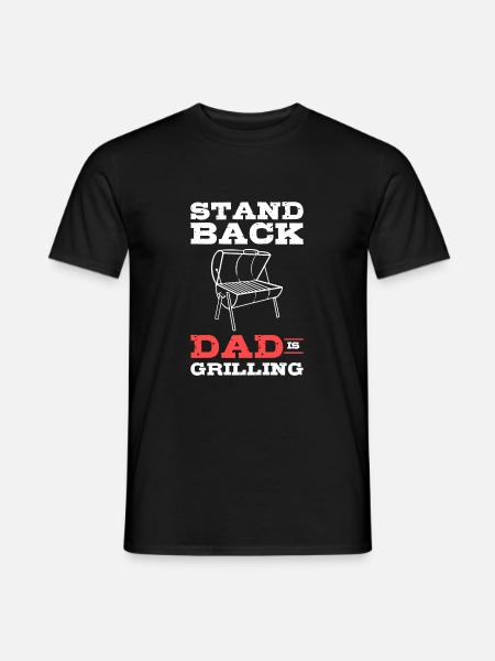 BBQ - Männer T-Shirt - Schwarz