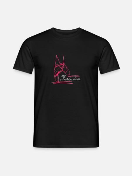 Danse cadeau musique danse ballet - T-shirt homme - noir