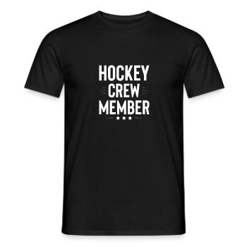 Équipe de hockey - T-shirt homme - noir - Devant - AI Model Male 178 light (178cm)