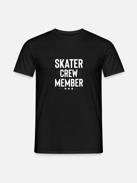 Skater Crew - Men's T-Shirt - black