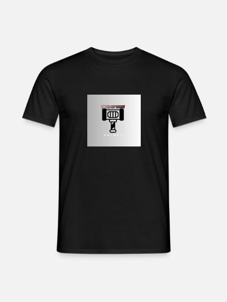 THOR OF WEST - Männer T-Shirt - Schwarz
