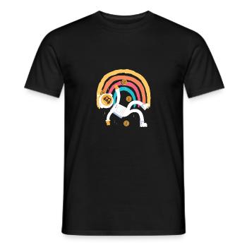 Bitcoin Roboter Btc Blockchain Liebhaber Krypto Tr - Männer T-Shirt - Schwarz - Vorne - AI Model Male 178 light (178cm)
