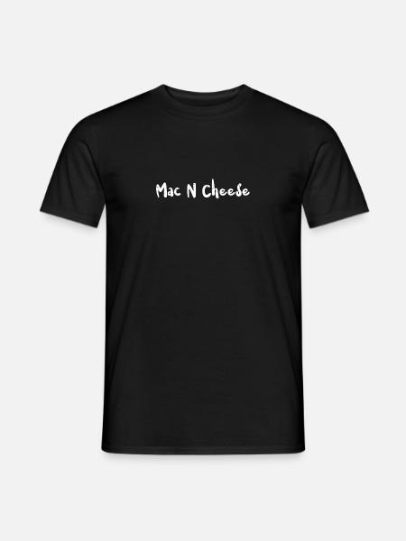 Mac N Cheese - Noodles - Men's T-Shirt - black