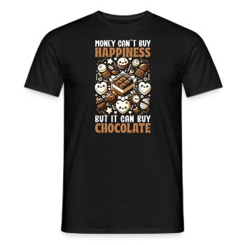 I love - Men's T-Shirt - black - Front - AI Model Male 178 light (178cm)