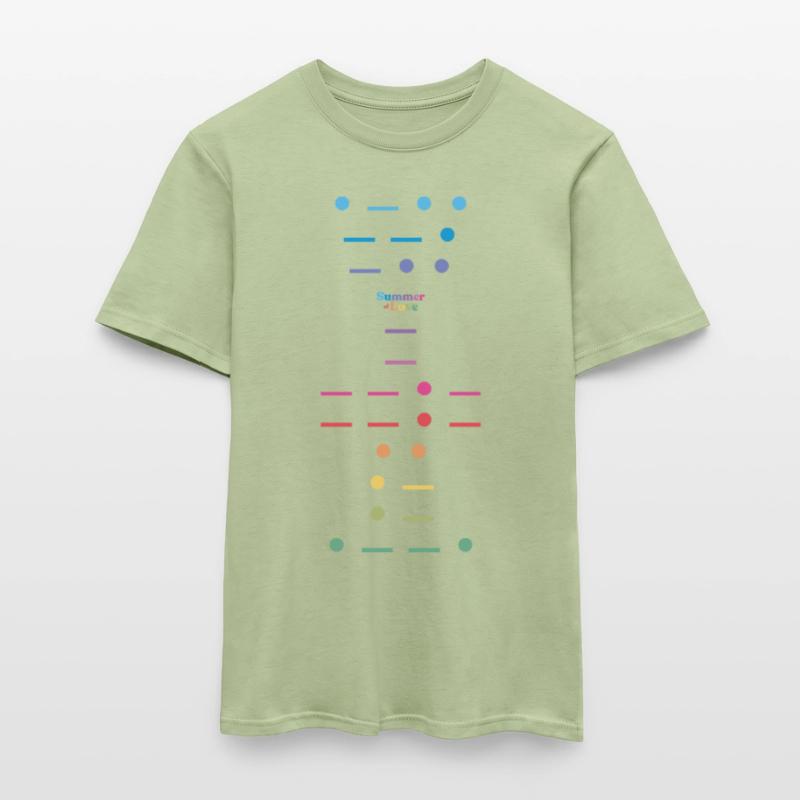 Pride Morse Code Men's T-Shirt
