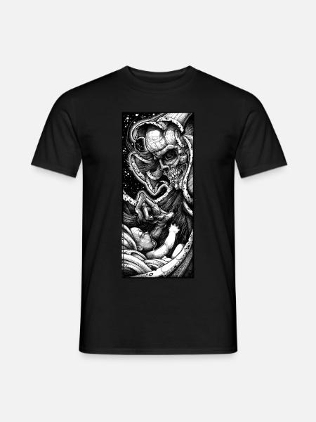 Ende und Anfang des Kreises - Männer T-Shirt - Schwarz