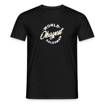 Meilleur vendeur du monde, bon cadeau - T-shirt homme - noir - Devant - AI Model Male 178 light (178cm)