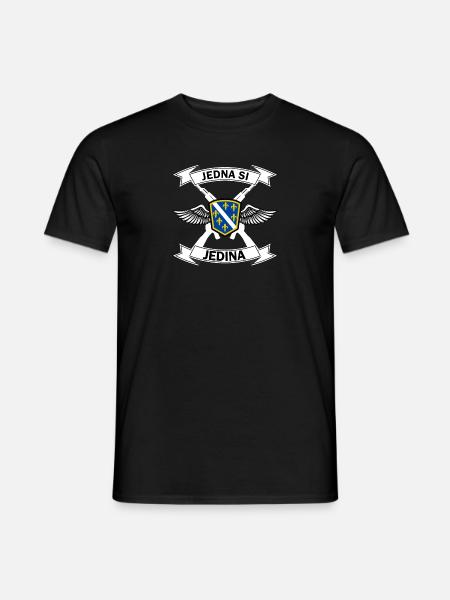 jedna jedina2 - Männer T-Shirt - Schwarz