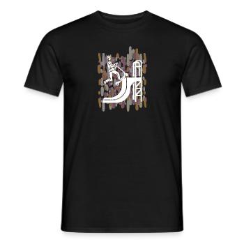 Scoot 2 Street Freestyle Scooter - Men's T-Shirt - black - Front - AI Model Male 178 light (178cm)