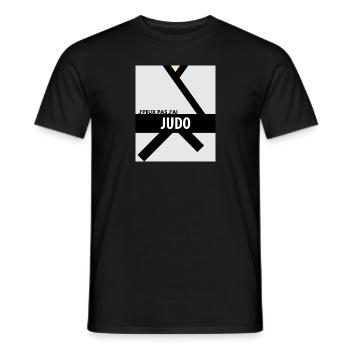 Je peux pas j'ai judo - T-shirt homme - noir - Devant - AI Model Male 178 light (178cm)