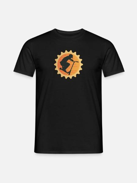 Trottinette Freestyle Scooter Scoot Skatepark Trot - T-shirt homme - noir