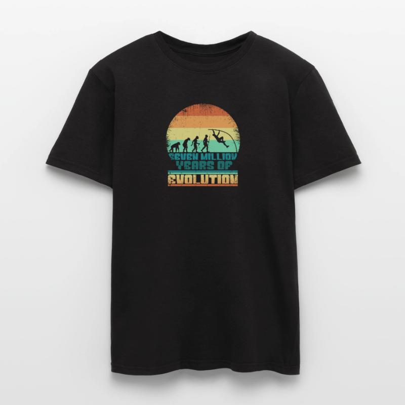 Idée cadeau De Saut à la perche Evolution 005-189 T-shirt homme
