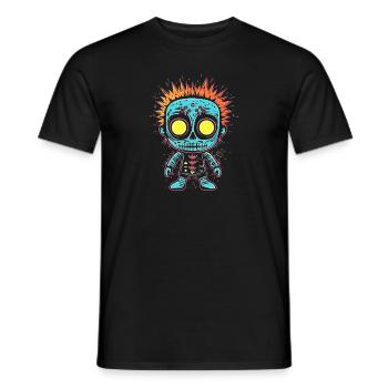 Your Fashion Revolution with Voodoo Poppet - Men's T-Shirt - black - Front - AI Model Male 178 light (178cm)