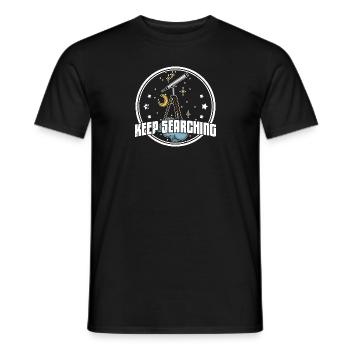 Télescope Télescope Observation des étoiles Hobby - T-shirt homme - noir - Devant - AI Model Male 178 light (178cm)