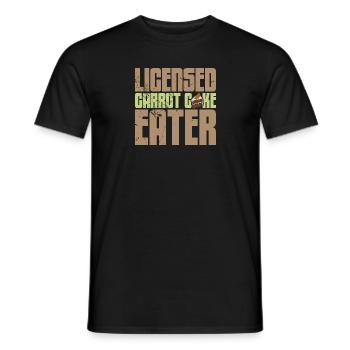 Carrot Cake Baking Baker Cake Pastry Shop - Men's T-Shirt - black - Front - AI Model Male 178 light (178cm)