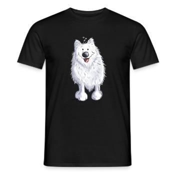 Funny Spitz - Men's T-Shirt - black - Front - AI Model Male 178 light (178cm)