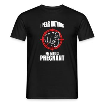 Drôles de dictons papa parents famille enceinte - T-shirt homme - noir - Devant - AI Model Male 178 light (178cm)